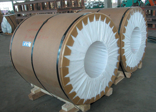 Thick Aluminum Strips , Sheet Metal Strips For Cable Shielding And Armor Jacket