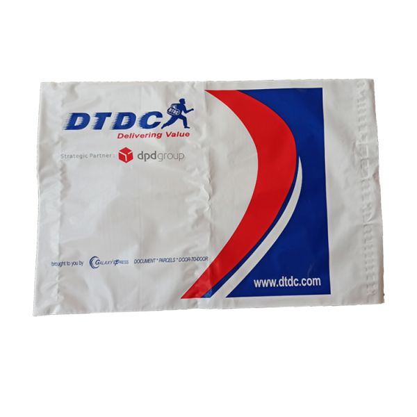 14.5x19 LDPE Red custom printed flat poly mailers shipping poly mailers