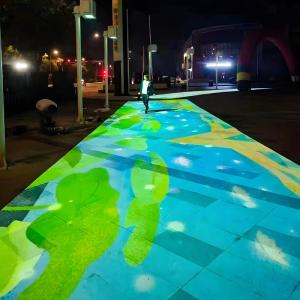 Amusement Park 3D Holographic Laser Floor Projector