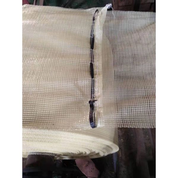 Plastic PP Woven Firewood 50*50cm Packaging Mesh Bags