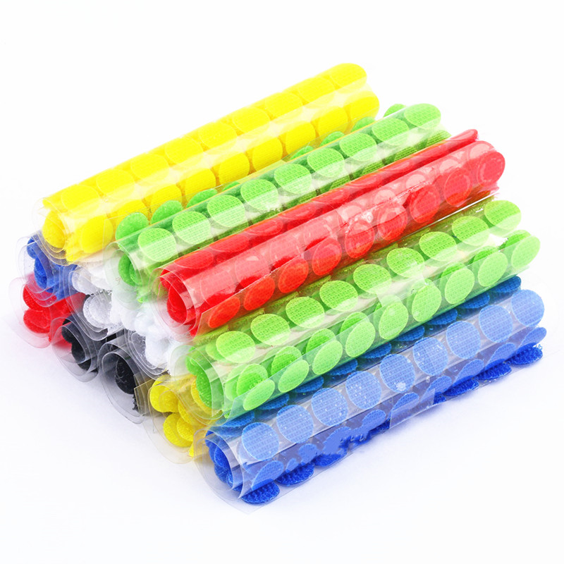 Multi Colors Self Adhesive Hook And Loop Dots