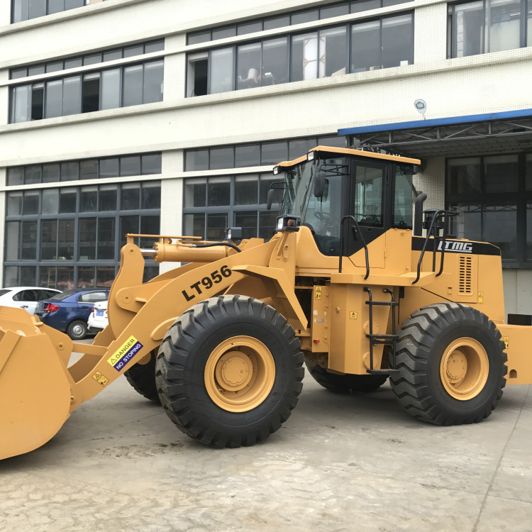 5t wheel loader Articulated boom loader with joystick,rock bucket,weichai engine