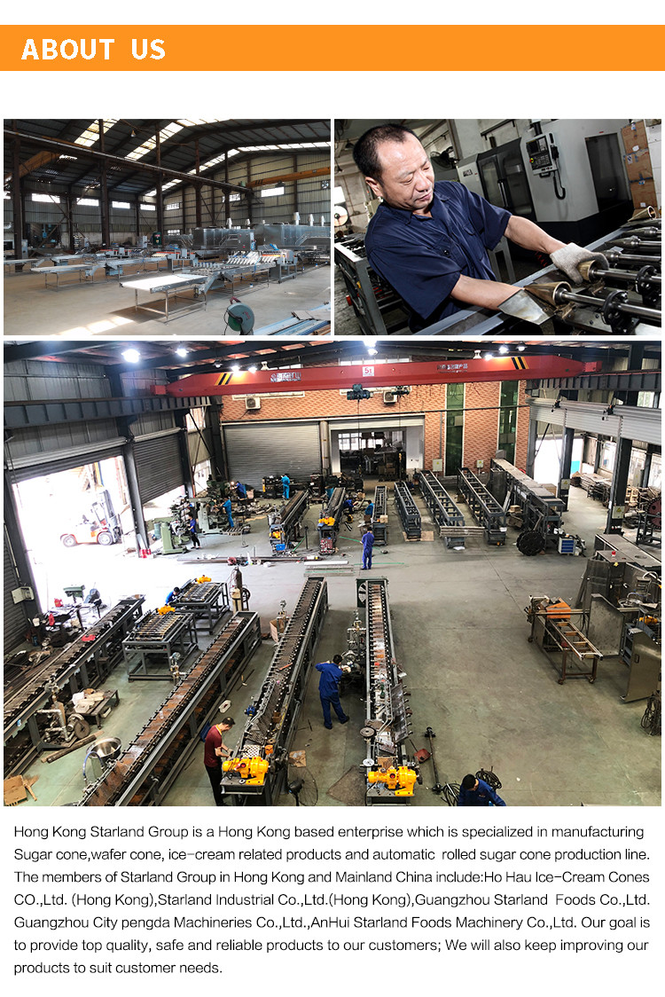 Fully Automatic Multifunction Wholesale New Snack Machine Obleas Wafer Production Line