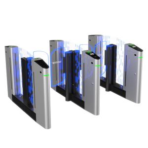 Quality Access Control QR Code Scanner Speed Turnstile Barrier Gates for sale