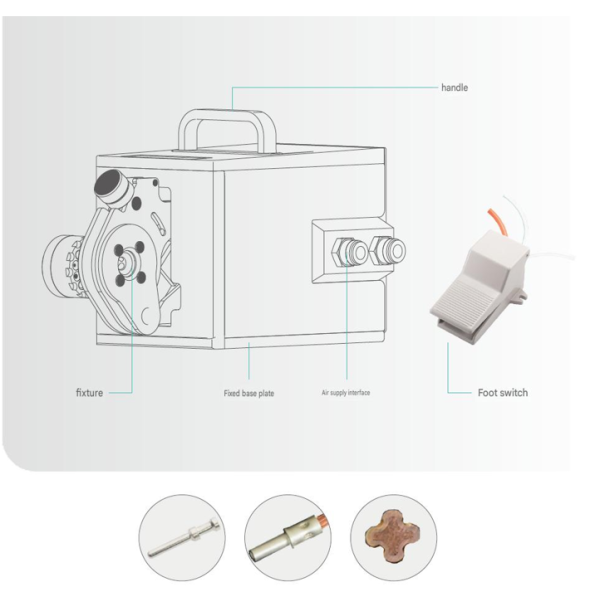 Pin Terminal Crimp Machine Terminal Crimp Machine
