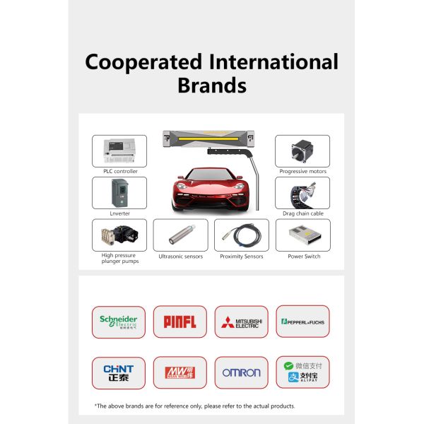 Cleaning High Pressure Brushless Jet Car Washer Wash Machine Automatic Contactless Car Wash Machine 360 Touchless Car Wash Equipment