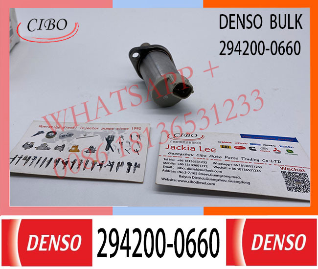 294200-0660 Diesel Engine Sensor SCV Suction Control Valve A6860-AW420 A6860-AW42B 294009-0120