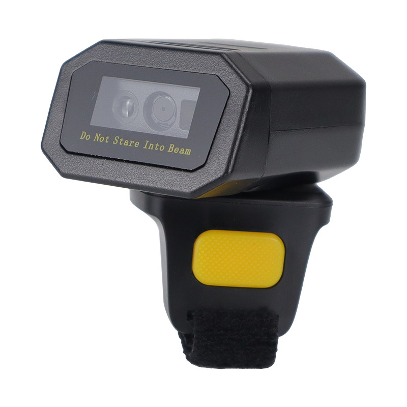 Quality CMOS Wearable Barcode Scanner Portable Finger Barcode Scanner Mini for sale