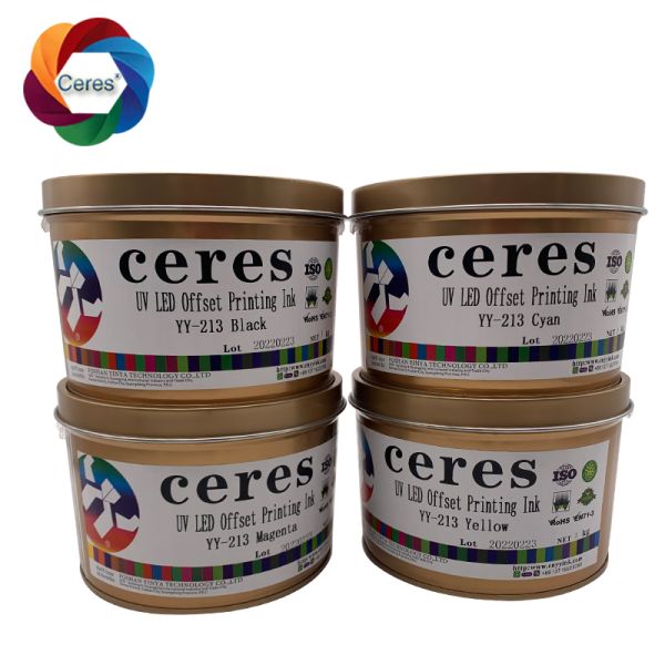 MSDS UV Offset Ink Ceres 1 Kg Can Solvent Based Ink YY-213 Fast Drying