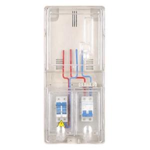Digital Polycarbonate Meter Box / Power Meter Box Cover 1 Way External Usage