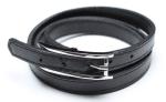 Leather Bracelet, Stainless Steel Clasp