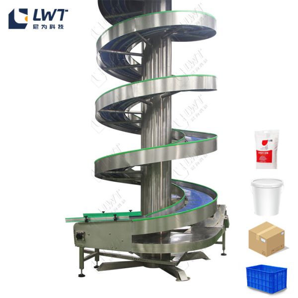 China Customized Automatic Screw Conveyor System Carton Conveying Equipment on sale