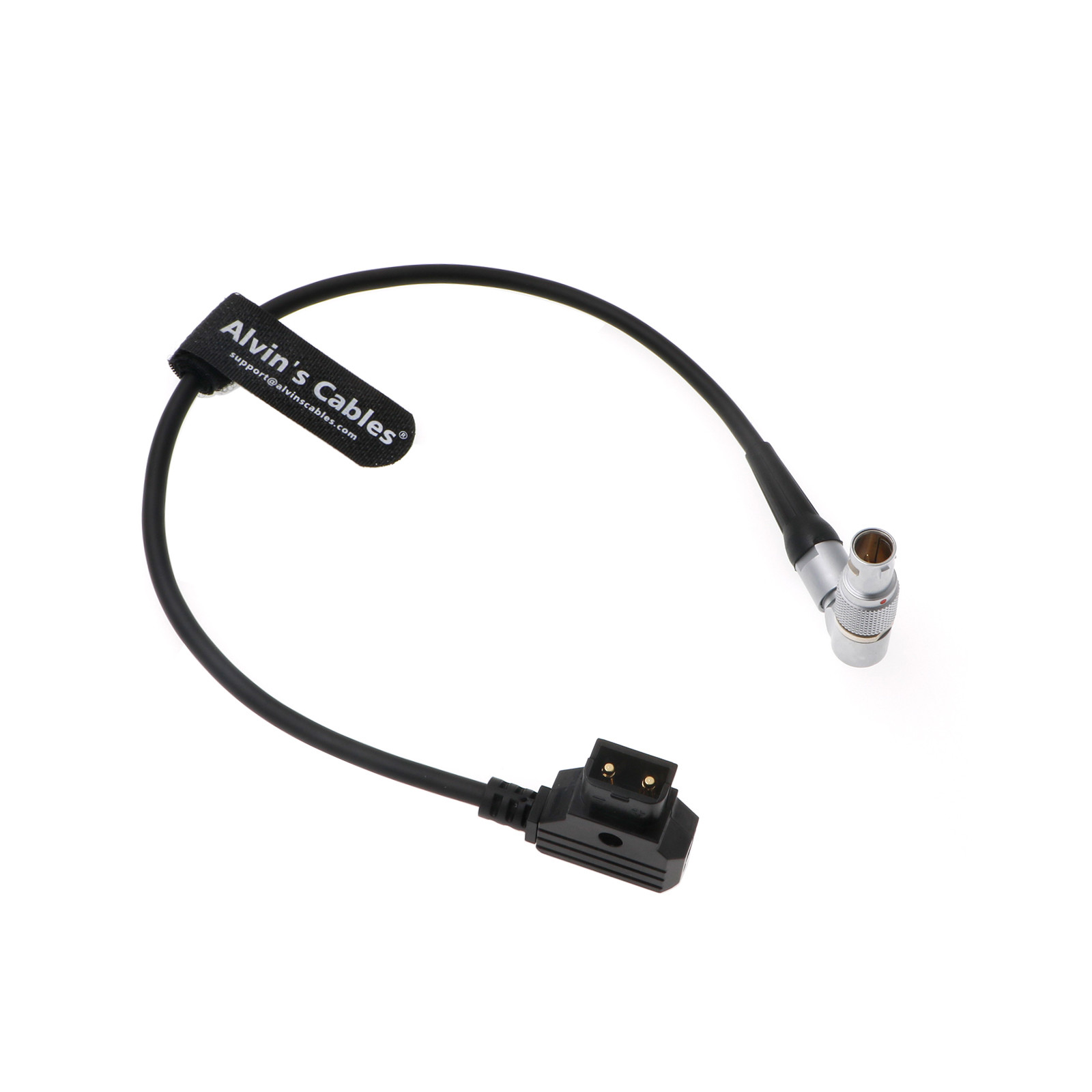 Quality Power-Cable for Kinefinity Mavo Edge Rotatable Right Angle 2-Pin Male to D-tap Male Alvin's Cables 30CM for sale