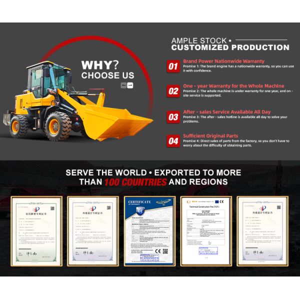 CE EPA Engine Telescopic Wheel Loader 4 Wheel Loader Multi Functional Front End Loader for Sale