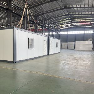 Detachable 20FT Office Building Casa Prefabricada Flat Pack Modular Container