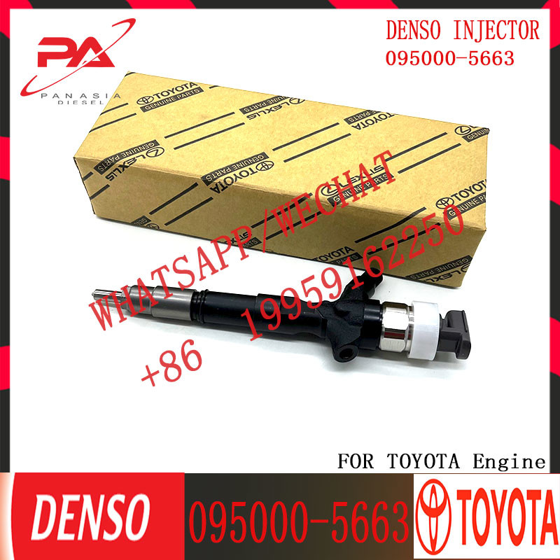 high quality diesel engine Fuel common rail injector 095000-5663 23670-39095/39096 23670-30050