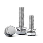Hexagon Custom Machine Screws Rust Resistant Stainless Steel Phillips Head