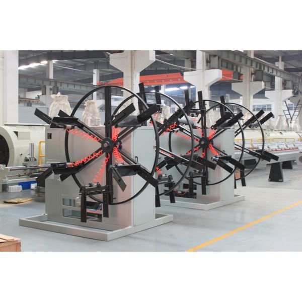 Single Station Plastic Tube Extrusion Machines Bimetallic Material ABB Inverter