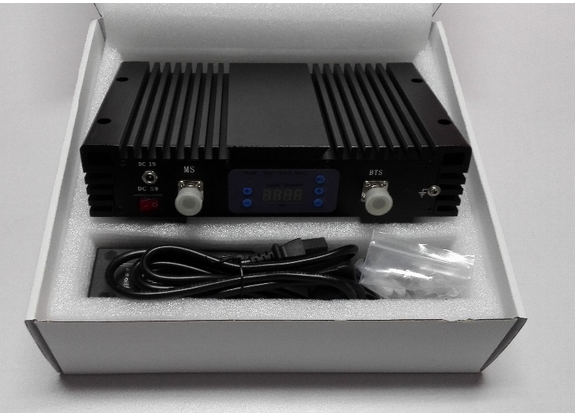 Dual Wide Band Mobile Signal Repeater 20 DBm Cover 70dB Gain Low Power Consumption