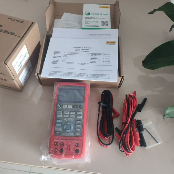 Fluke 725EX Multifunction Process Calibrator Explosion ATEX Ex Ia IIB T4 I/P Testing Intrinsically Safe