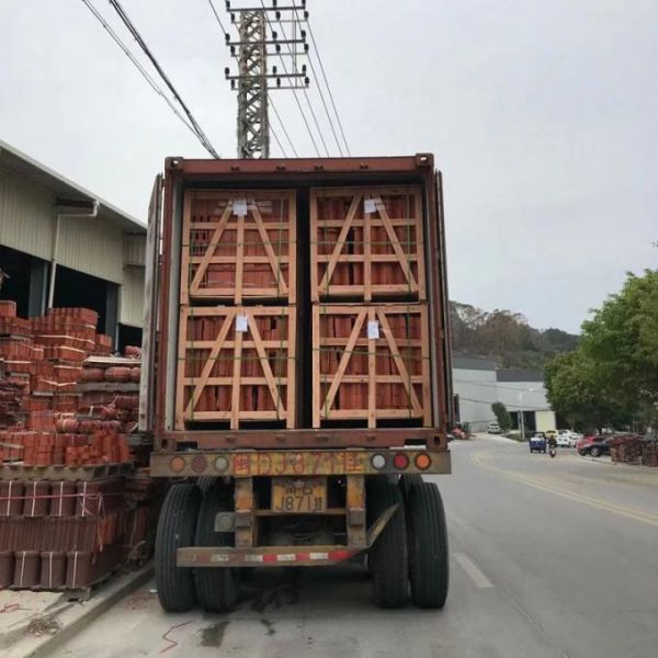 Unglazed Decorative Terracotta Bricks Wall Tile Sintered For Classical Window