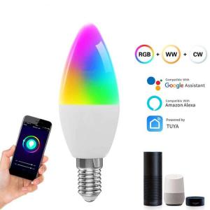 Quality Amazon Alexa Smart LED Light Bulb 400lm E14 Colour Changing for sale