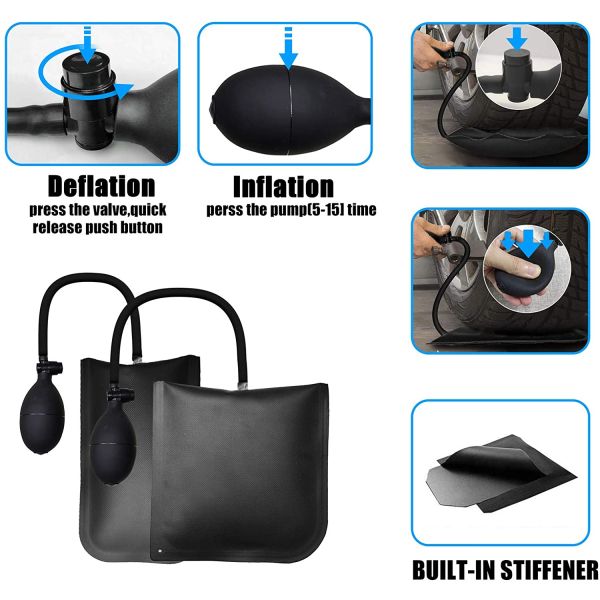 Support Customized Combinations Car Lockout Repair Tool Kit Locksmith Air Wedge Bag Pump Bags