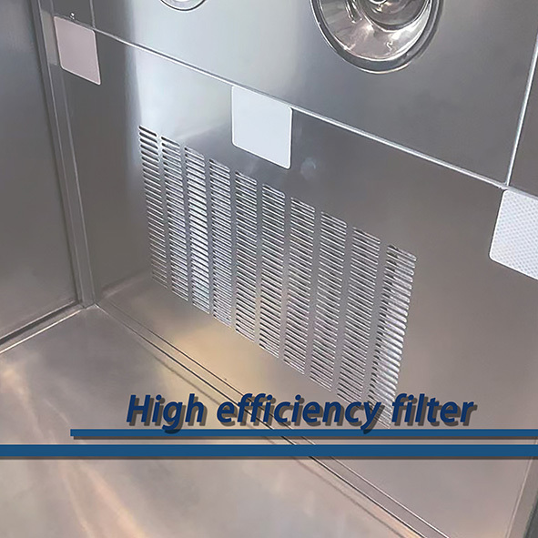 1.1KW Full Stainless Steel Double Automatic Air Shower Room with Customizable Capacity
