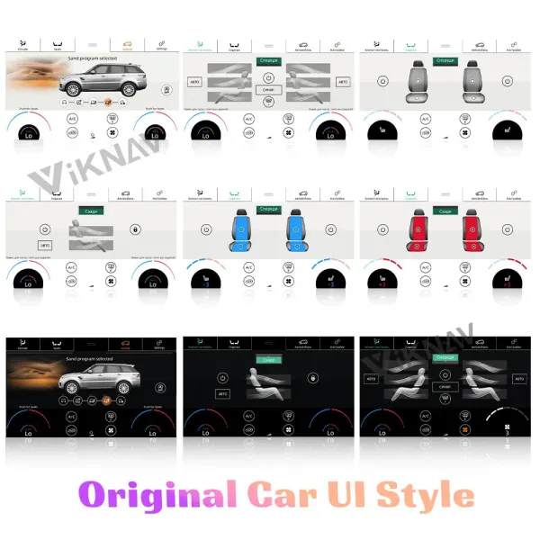 1 Land Rover Range Rover Sport L494 Auto Car AC Control Panel LCD Climate 2013-2017