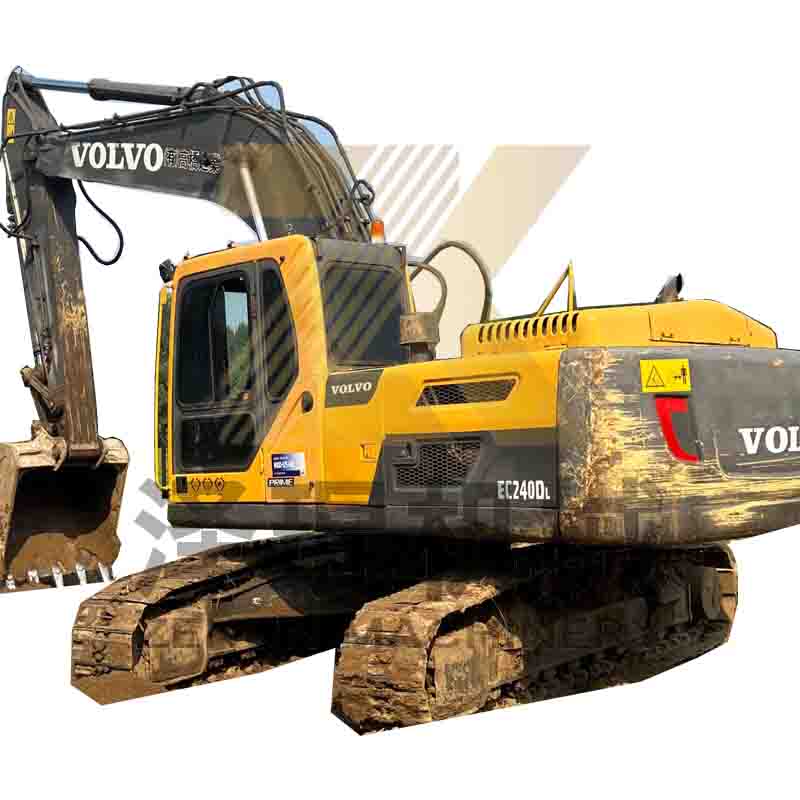 Medium Hydraulic Crawler Volvo Ec240dl Excavator with 24Ton Operating Weight and Other Hydraulic Valve