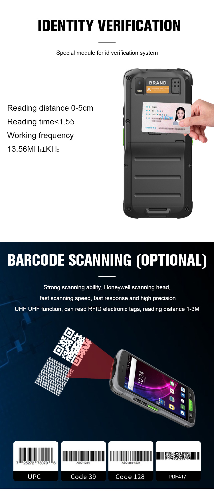 China Manufacturer Best Price Wifi New Palm pilot Handheld Terminal Mobile Computer Pda Mobile Devices Data Collector Pdas