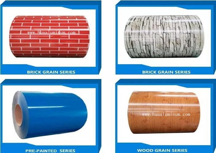 H18 PVDF Coated Aluminum Foil Coil Impact Resistance For Roofing
