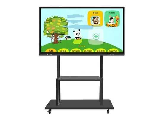 75 Inch Interactive Digital Board Touch Whiteboard 4K Flat Panel For Classroom Teaching