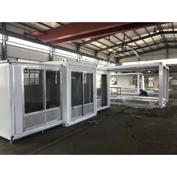 Prefabricated Flat Pack Container Steel Structure Modular Container Q235 Q355