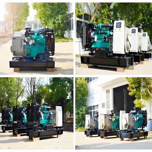 High Effective Cooling System Diesel Generator Hotel Standby Open Frame Diesel Engine Power Generator