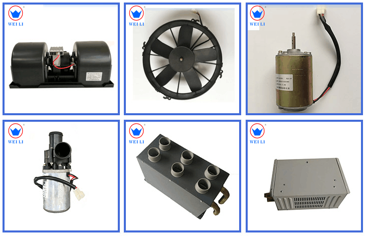 Condenser Blower Motor , 24V 12v Dc Motor For Truck / Bus / Van 3200±200rpm Speed