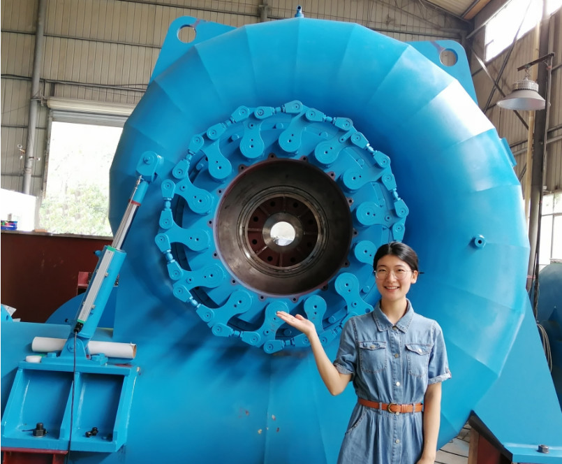 Customized Color And Stainless Steel Materials Water Turbine Generator For Hydropower Plant