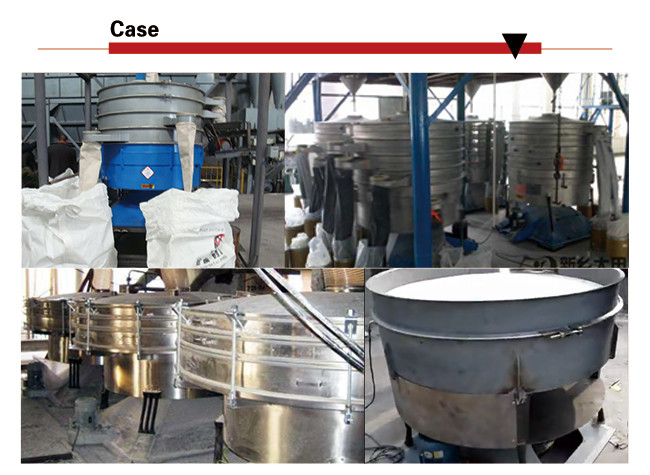 Carbon Steel Round Compost Tumbler Screener For Sieving Granular Materials