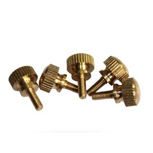 DIN464 Flared Collar Precision Shoulder Screws , Brass Shoulder Bolts