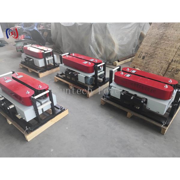6KN Cable Conveyor Crawler 380V For Long Distance Cable Laying
