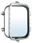 Ship Rectangular Marine Windows , Openable Fireproof Marine Replacement Windows