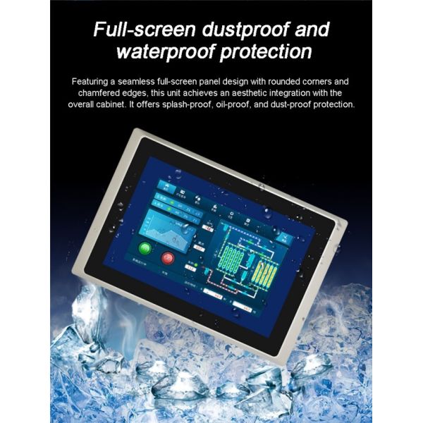 High Performance 27 Inch Embedded Industrial Touch Panel PCs 1080p Full Hd Lcd Monitor