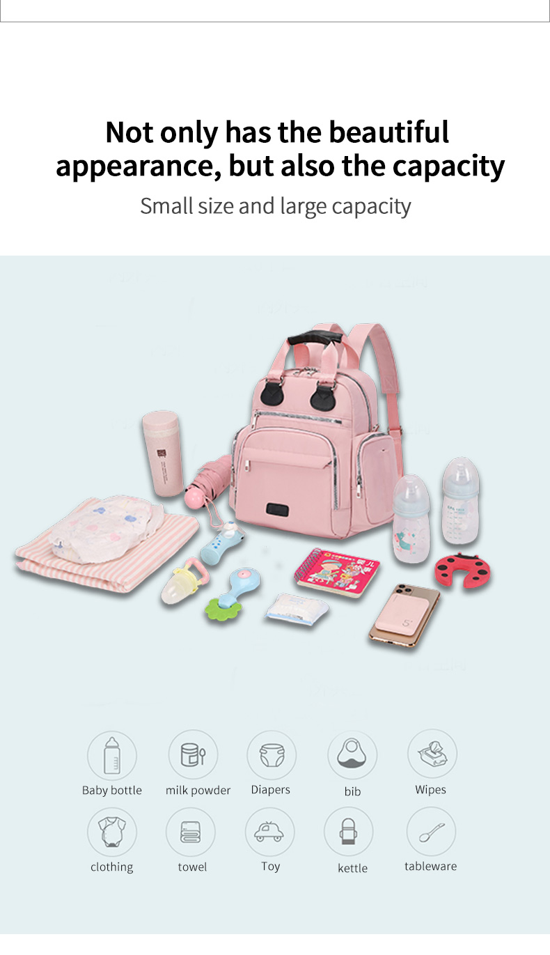 diaper bag mommy bag new fashion multifunctional large capacity baby bag