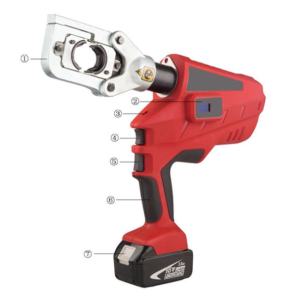 Transmission Line Tool Professional Manual Operated Hydraulic Wire Crimping Tool