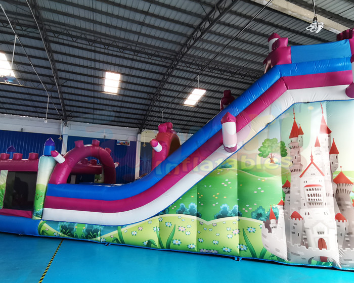 Children Commercial Inflatable Slide Playground Bouncy Castle