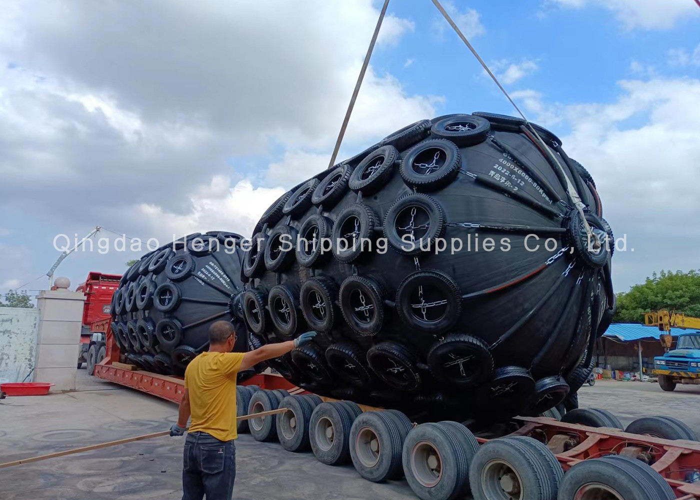 Affordable Marine Ship Pneumatic Rubber Fender Anti Explosion
