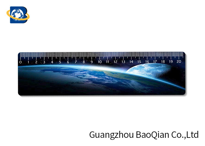PP / PET Flexible 3D Lenticular Ruler 20cm Length Size Advertising Gift