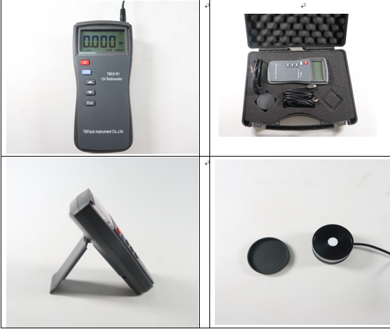 UV Radiometer TMUV-R1 Ultraviolet Irradiance Meter UV Light Ultraviolet Illuminometer Dual Channel Or Single Channel