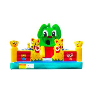 Customizable Size Childrens Bounce House Inflatable Double Stitching