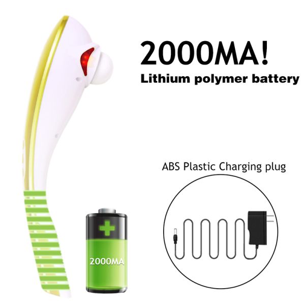 Different Color Wireless Rechargeable Magic Wand Massager ETL Approved